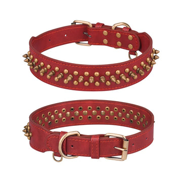 Punk Style Studded Spike Collar