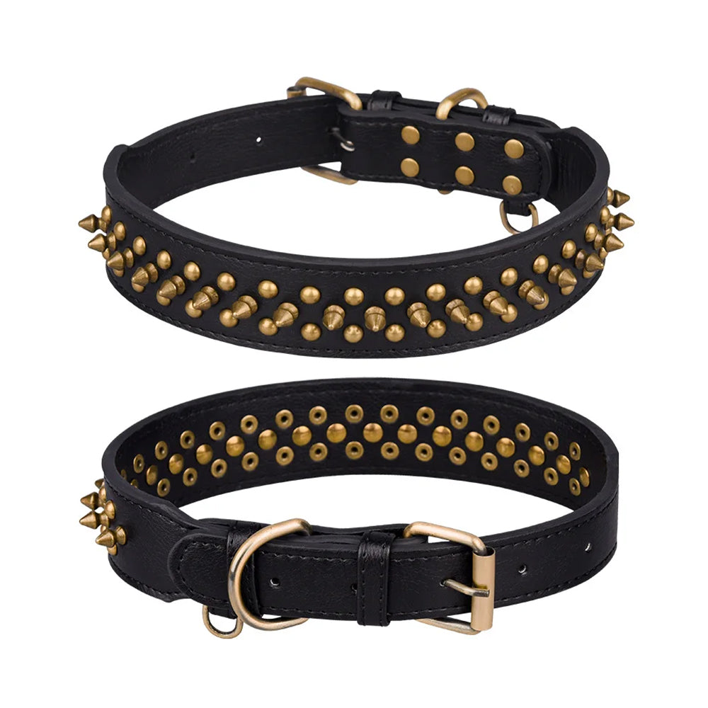 Punk Style Studded Spike Collar