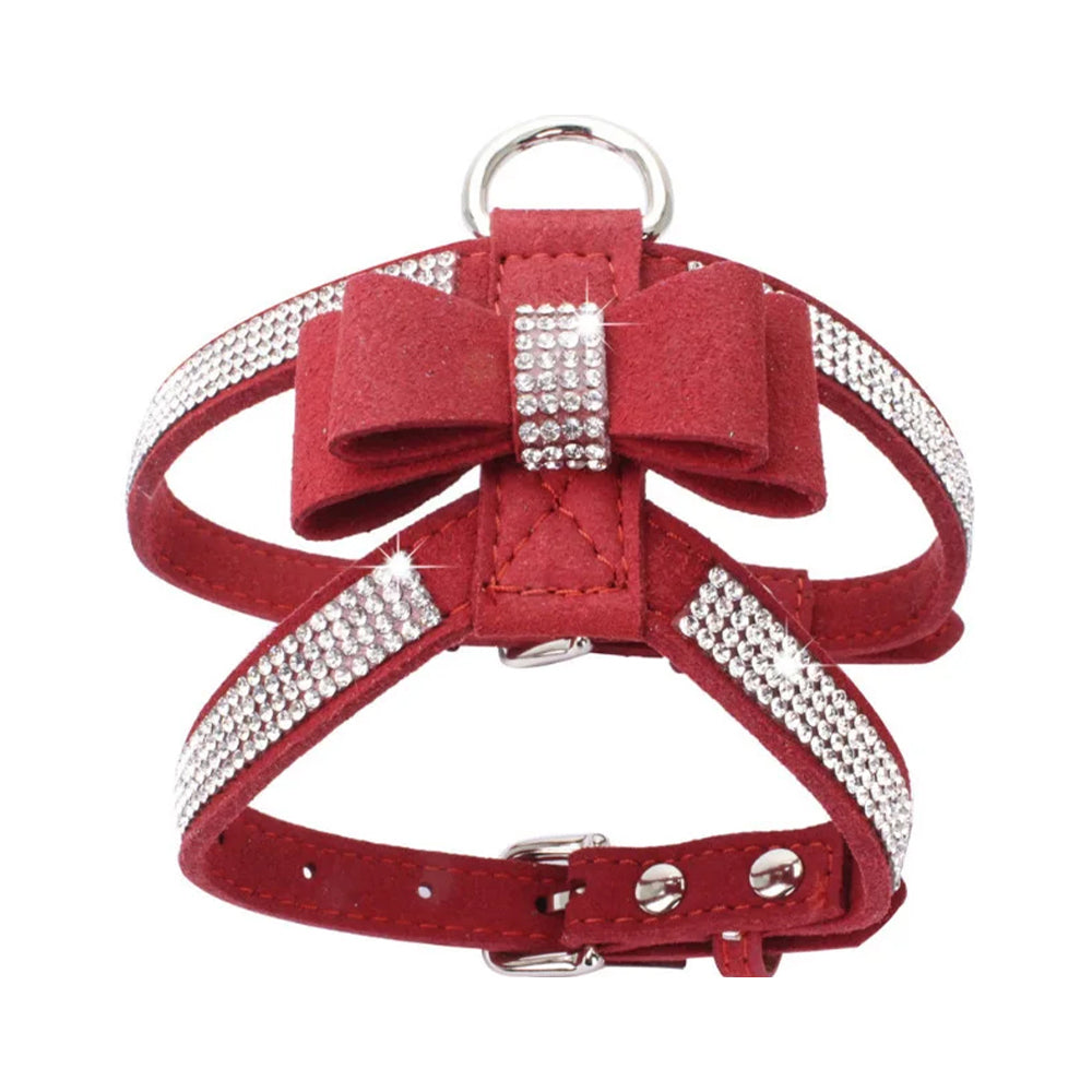 Pets Chest Rhinestone Harness