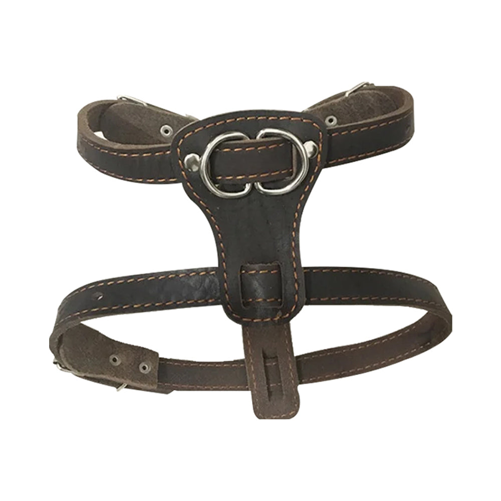 Genuine Leather Pet Harness