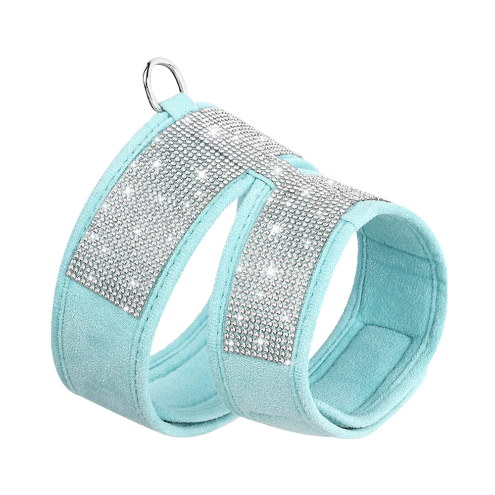 Soft Vest Pets Rhinestone Harness