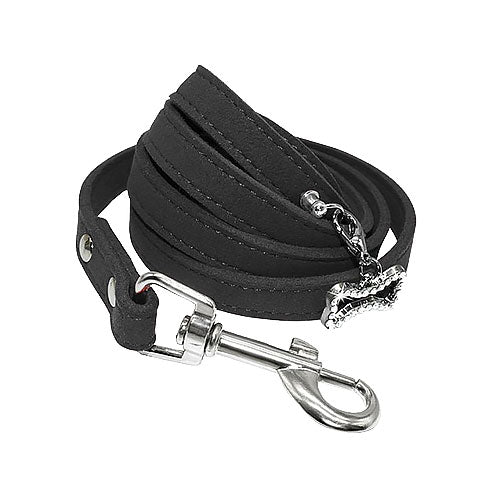 Suede Soft Walking Pets Leather Leash