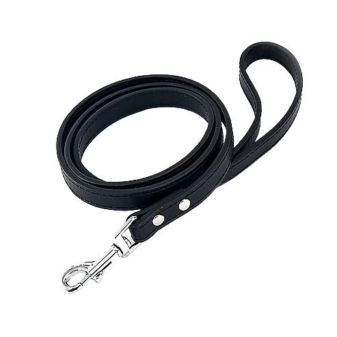 Solid Color Durable Pets Leather Leash