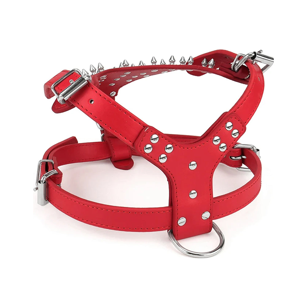 Punk Rivet Studded Spike Harness