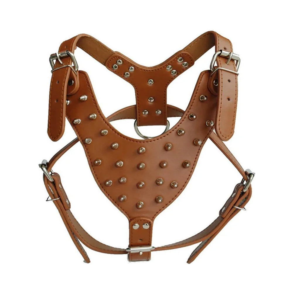 Zinc Alloy Studded Spike Harness