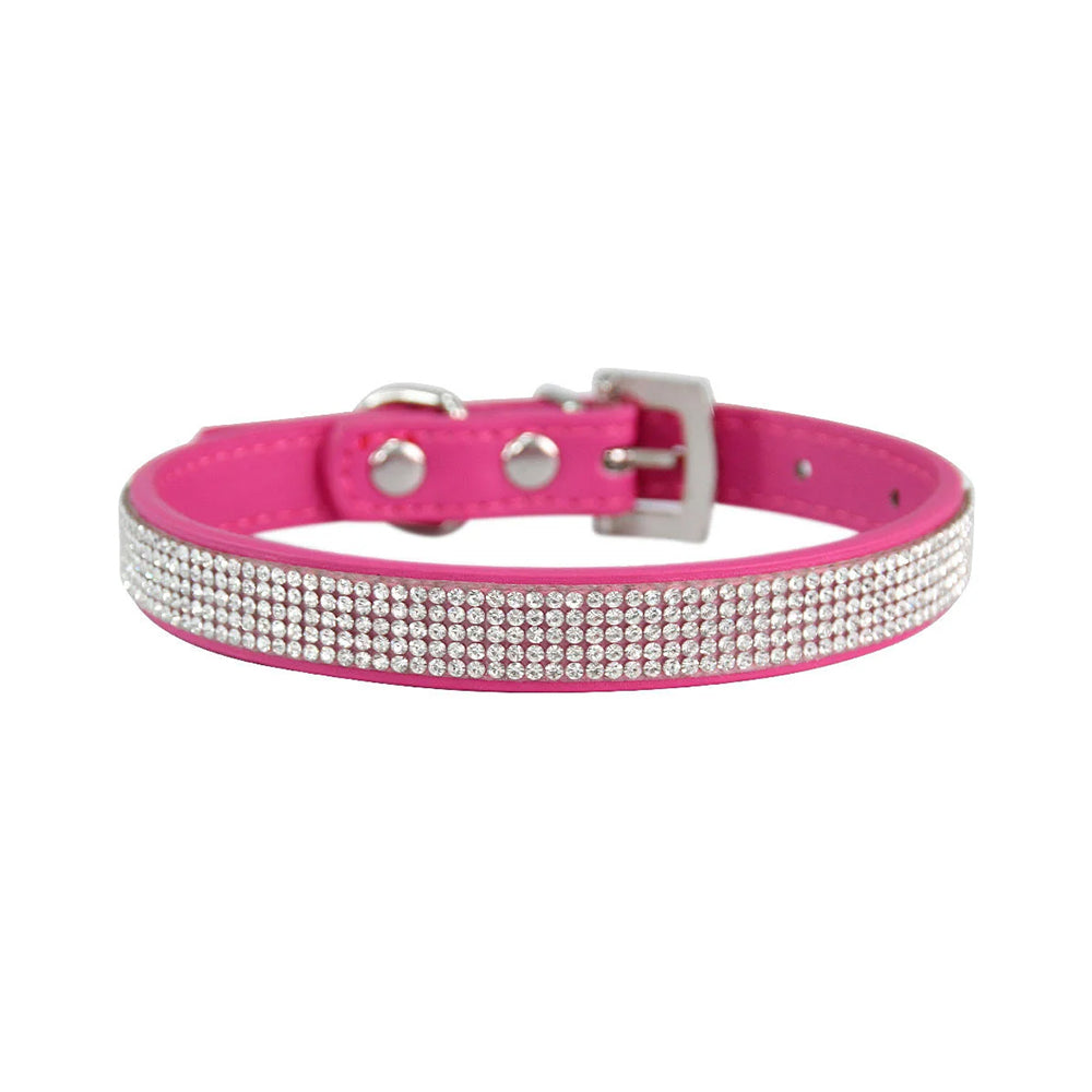 Adjustable Mini Pet Rhinestone Collar