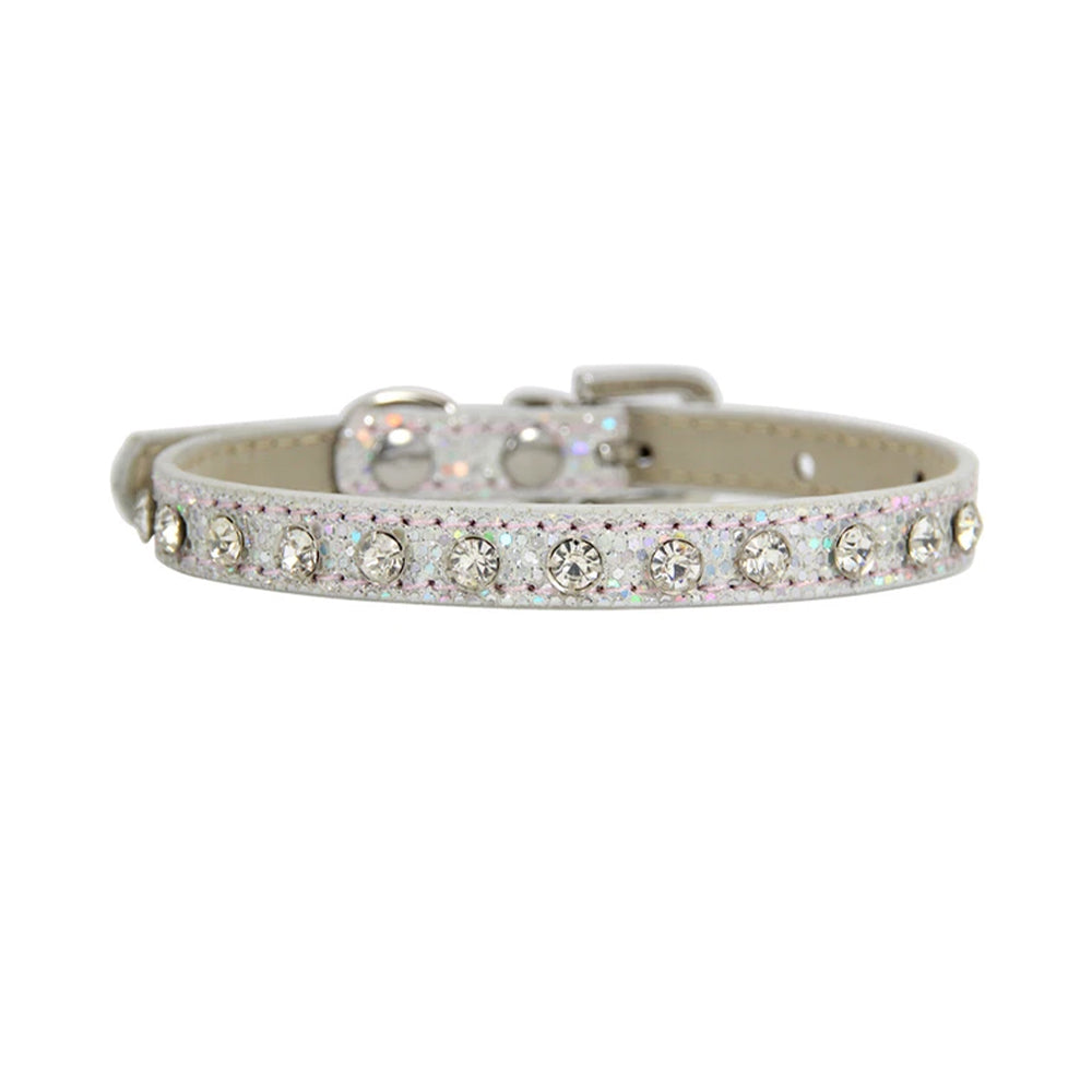 Fancy Adjustable Pet Rhinestone Collar