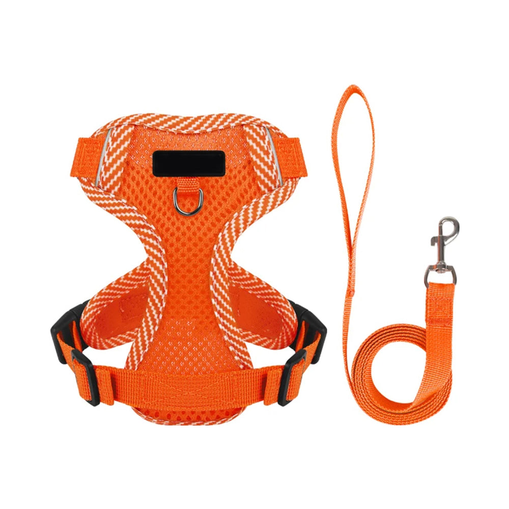 4 Points Adjustable Reflective Harness