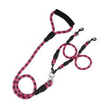 Wave Pattern Double Headed Pet Nylon Leash